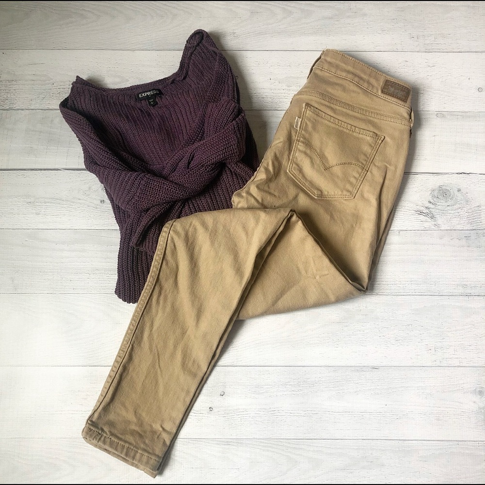 Levi’s Tan Jean Leggings